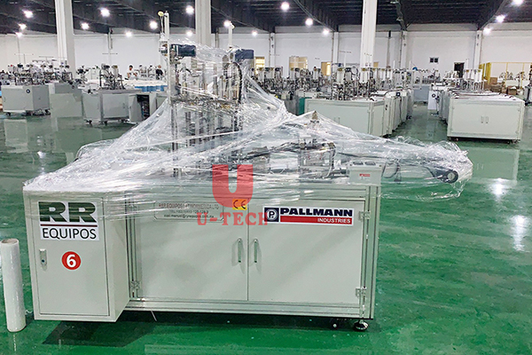 Автоматический 1 + 2 одноразовые маски для лица, делая машину, отправьте в Мексику