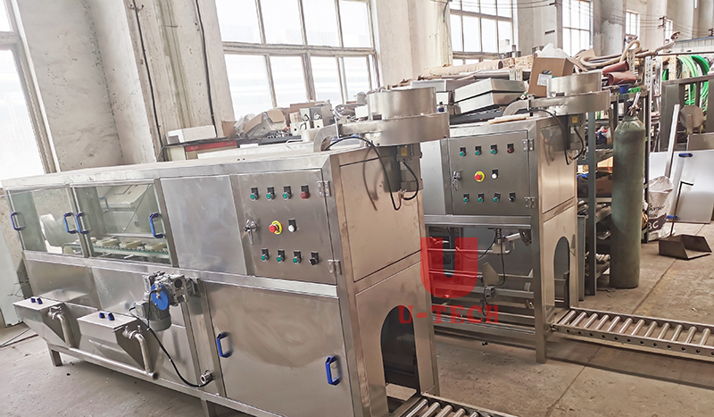 Автоматическая машина для наполнения воды 5 галлона Отправить в Чили