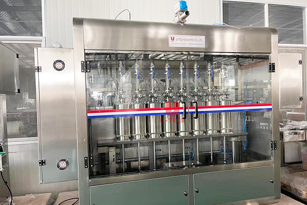 Автоматическая линия наполнения двигателя нефтяной поршня Отправить в Канаду