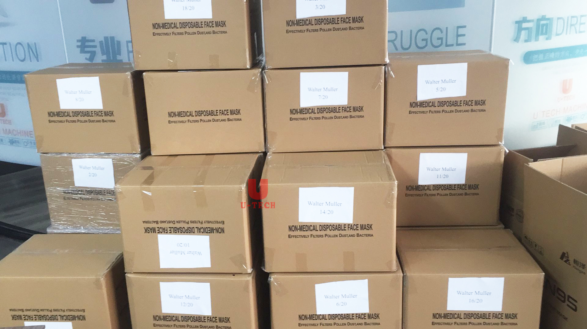 40 000 одноразовых 3Прих маска для лица Отправить в Пуэрто-Рико